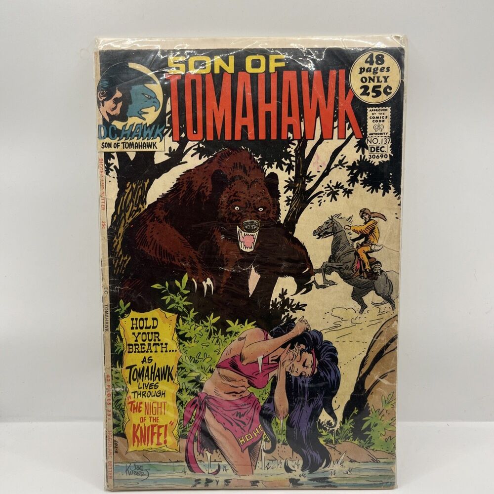 SON OF TOMAHAWK #137 (DC 1971) 48 Pages!
